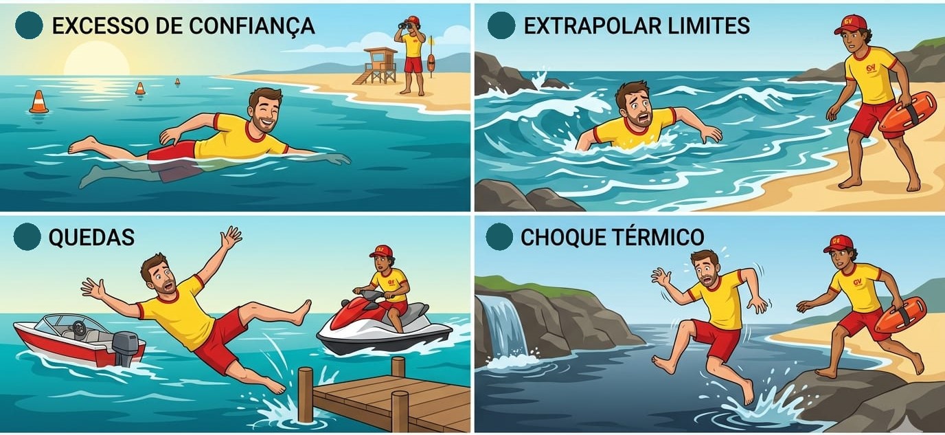 Conceito de Afogamento - 2